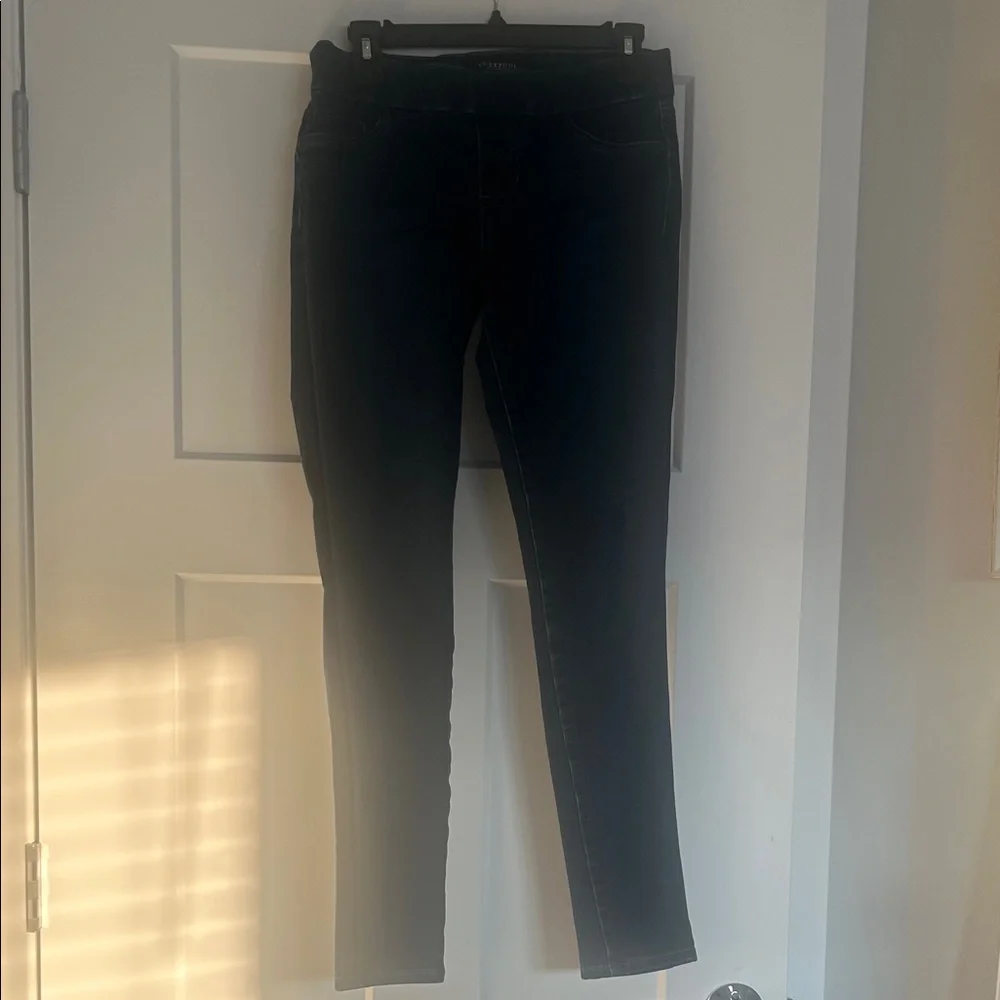 Liverpool Deep Blue Denim Jeans elastic waist - Picture 1 of 8